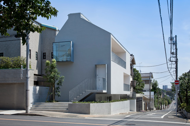 八雲の家 House In Yakumo Minimalistisch Hauser Tokio Von 矢板建築設計研究所 Houzz