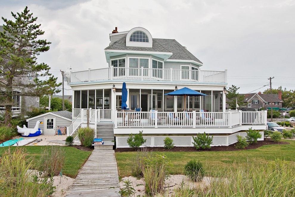 1 Howe Street, Bay Head, NJ Beach Style Exterior New York by