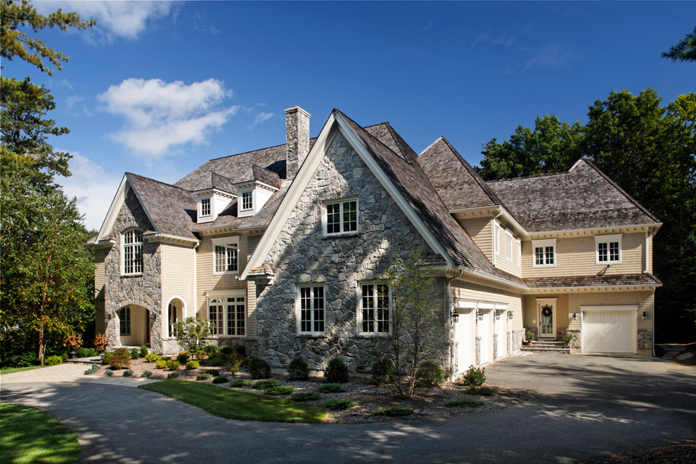 Example of a classic exterior home design in New York