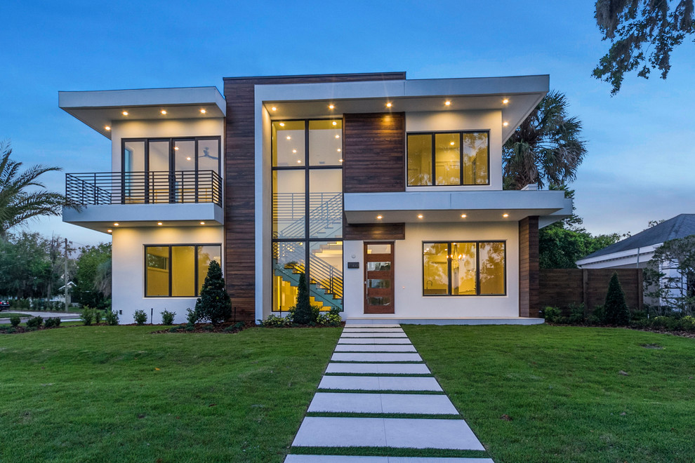 1560 Wilbar Circle Modern Exterior Orlando by Rare Builders Houzz