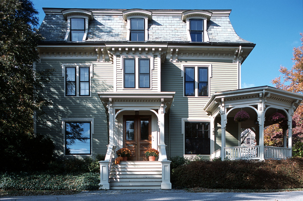 1870's Second Empire Style Victorian Exterior Orange County by