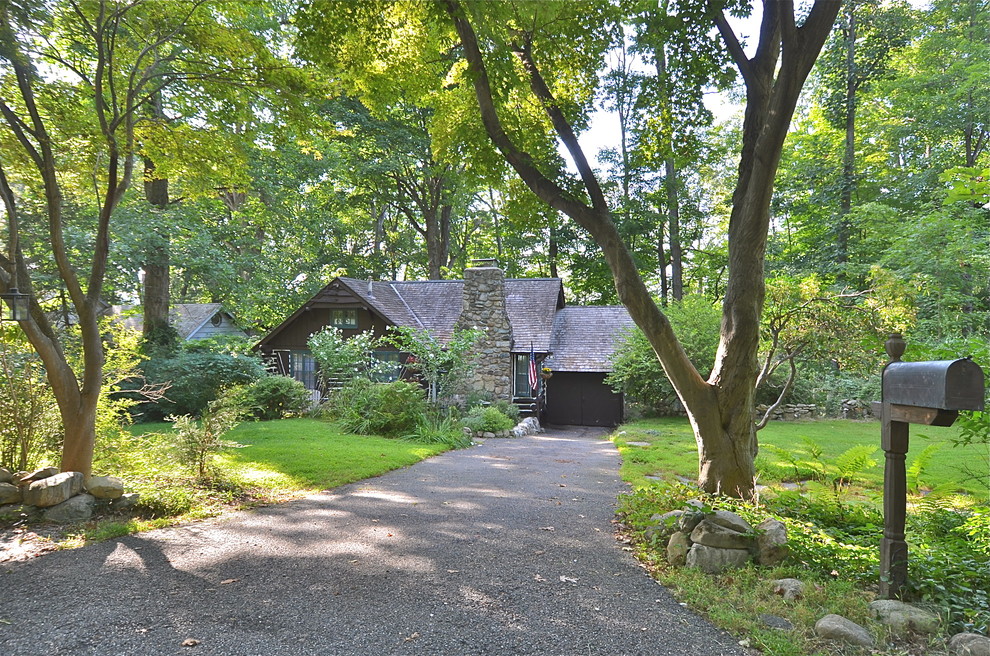 1934 Lake Mohawk NJ Log Cabin Rustic Exterior New York by