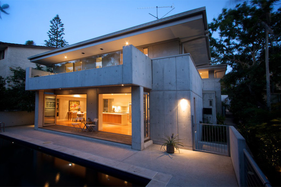 Inspiration for an urban house exterior in Newcastle - Maitland.