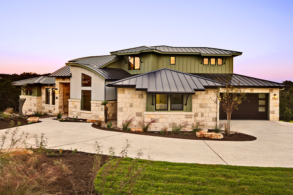 2012 Parade Of Homes Contemporary Exterior Austin by Austin