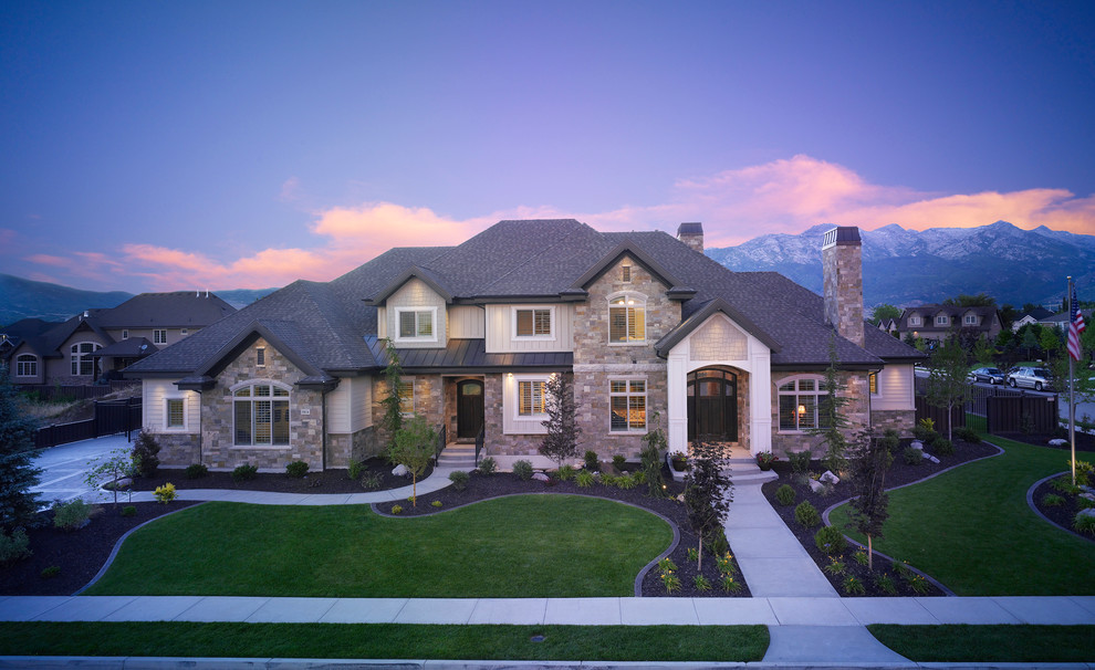 Photo of a traditional house exterior in Salt Lake City.
