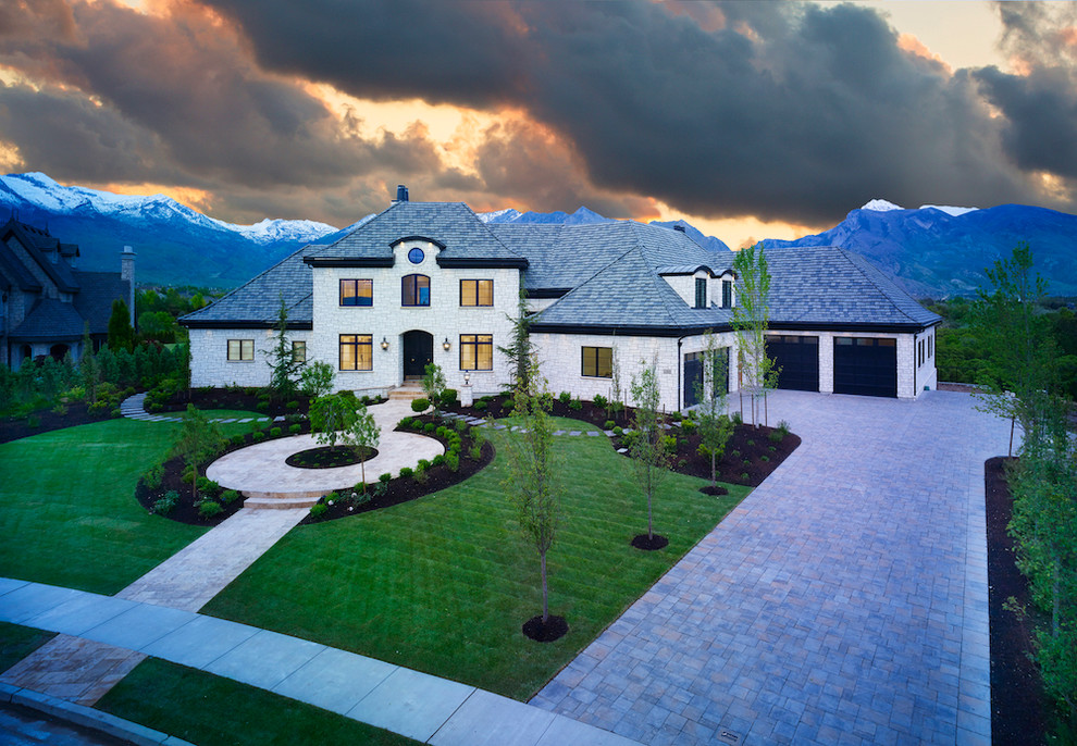 2015 Parade Home Mediterranean Exterior Salt Lake City By Mcewan Custom Homes Houzz