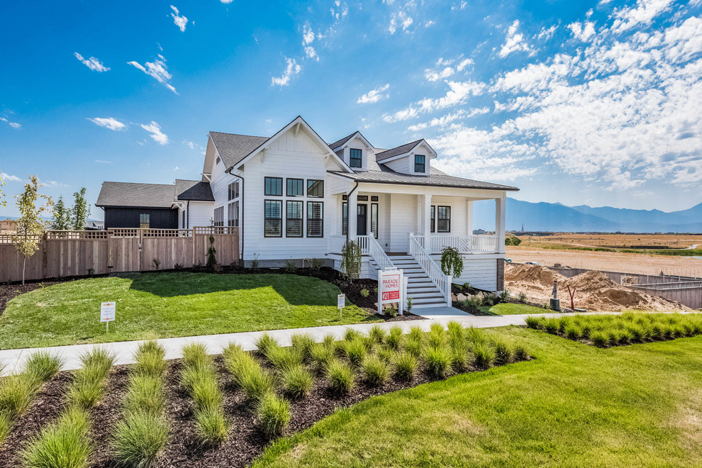 2016 Salt Lake HBA Parade of Homes Transitional Exterior Salt