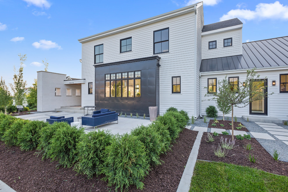 2017 Artisan Tour Tuxedo Farmhouse Contemporary Exterior