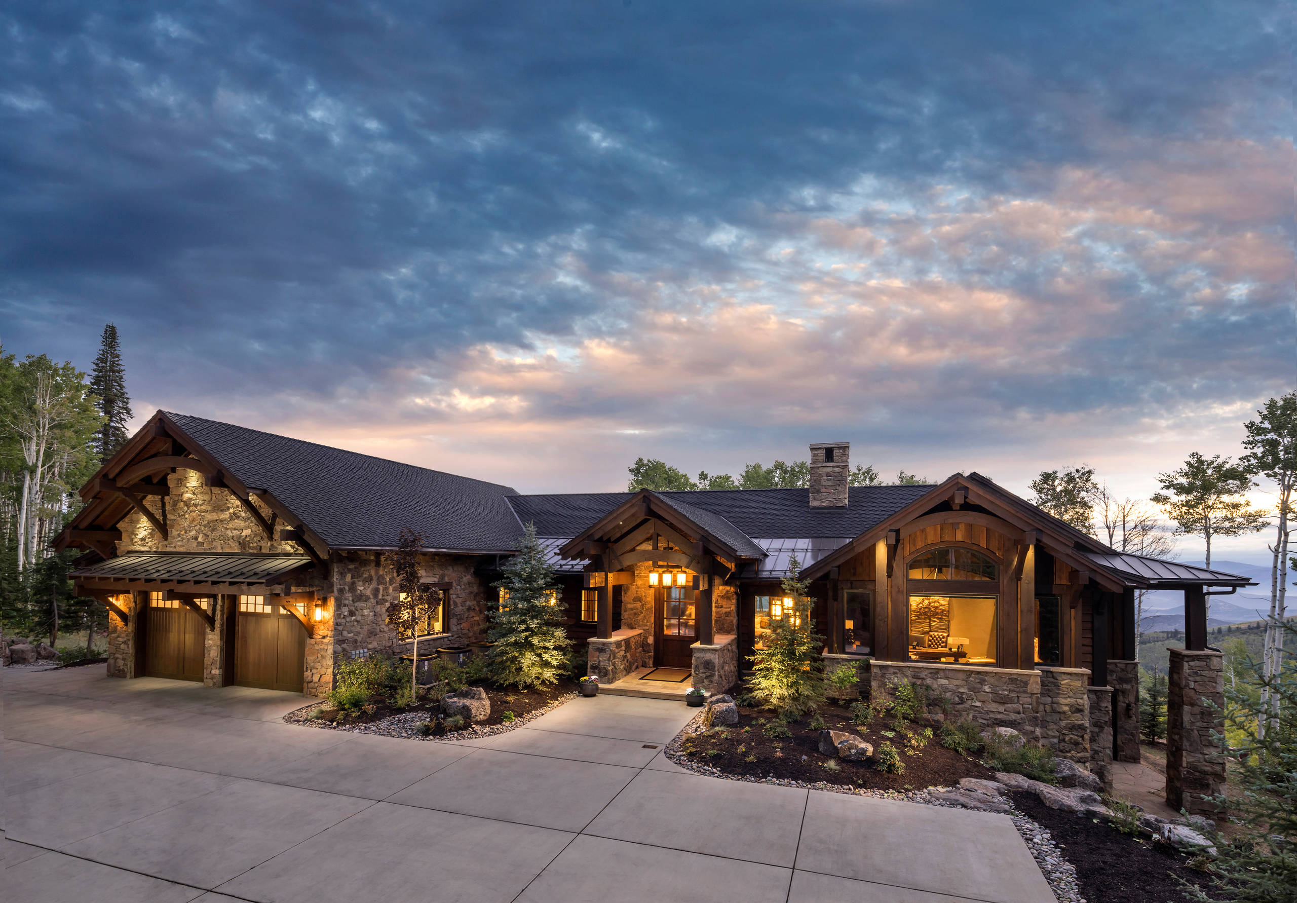Mountain House Exterior Ideas Photos Houzz