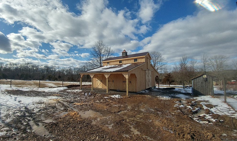 30'x30' modular barn monitor style 8' leanto 12' leanto Farmhouse