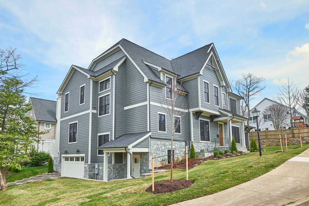 35th St. Classique Chic Façade Washington, D.C. par Cherry Hill
