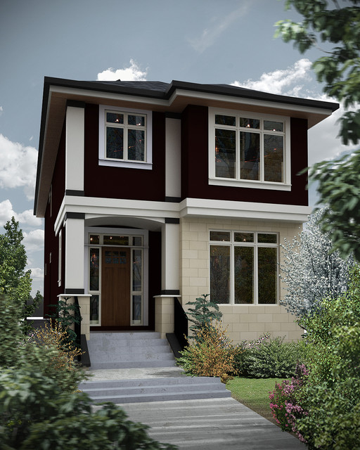 3D Models Created by Sunset Homes Ltd. Classico Facciata Calgary