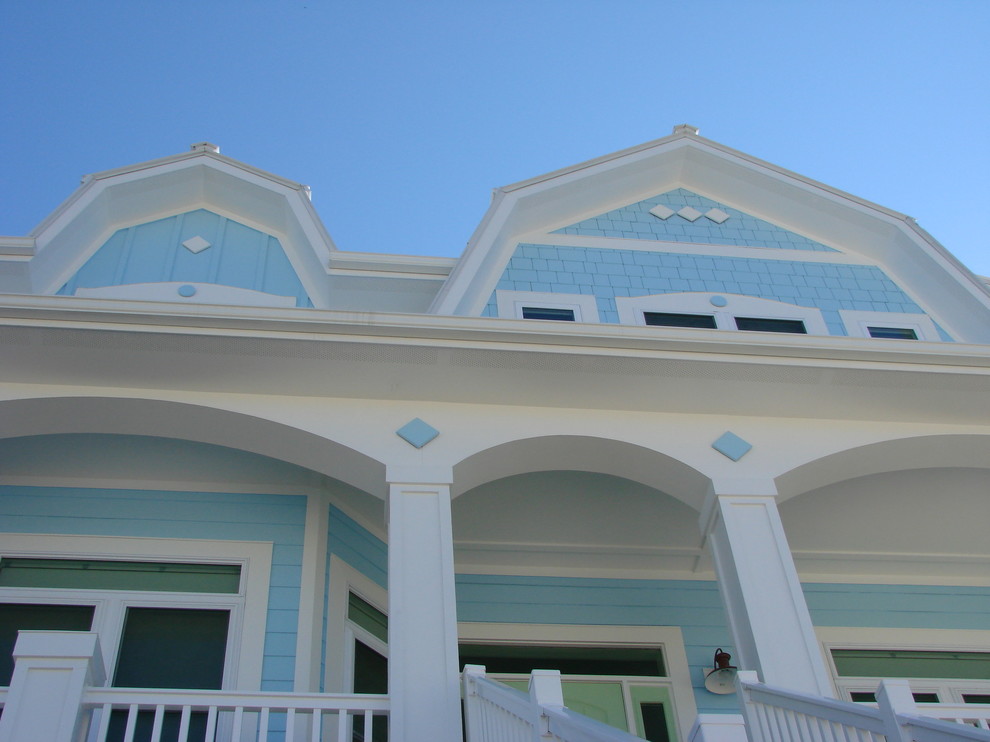 Idee per la facciata di una casa stile marinaro