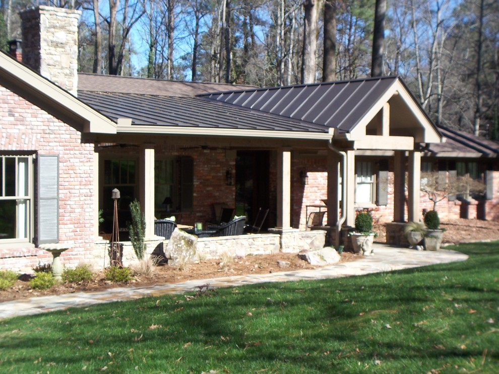 50's Ranch Renovation - Traditional - House Exterior - Atlanta - by ...