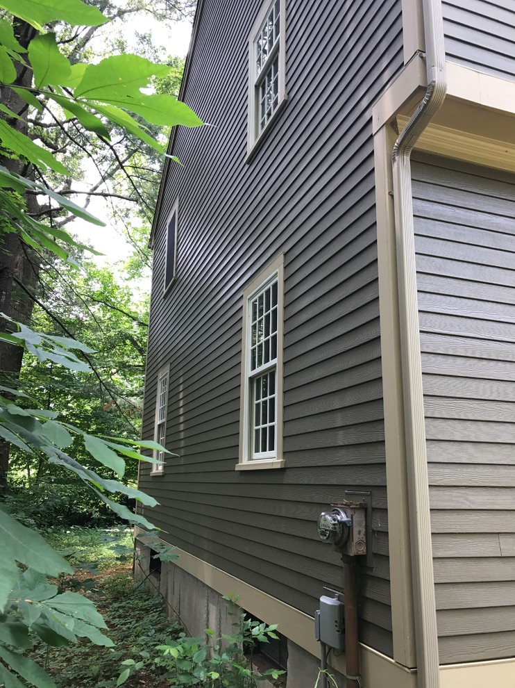 6 1/4" James Hardie Cedarmill Timberbark, Autumn Tan HardieTrim, Reroof