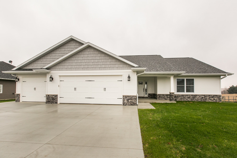 7th Street Construction Transitional Exterior Cedar Rapids by