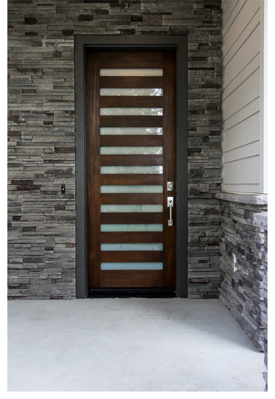 8. Front door. Plan 2A MOD Modern Exterior Seattle by MERIT