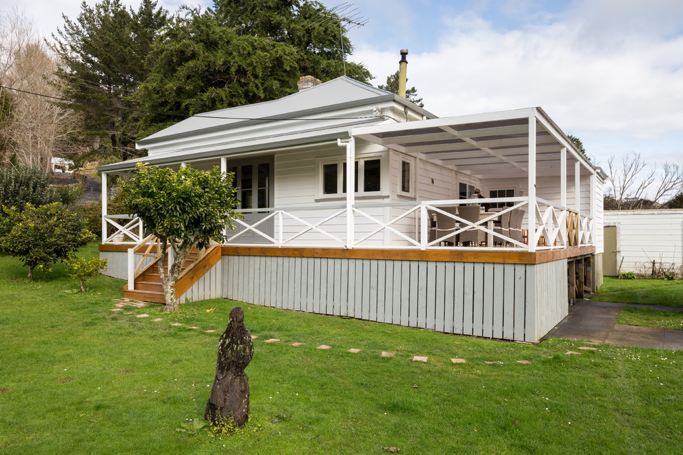 Photo of a rural house exterior in Auckland.