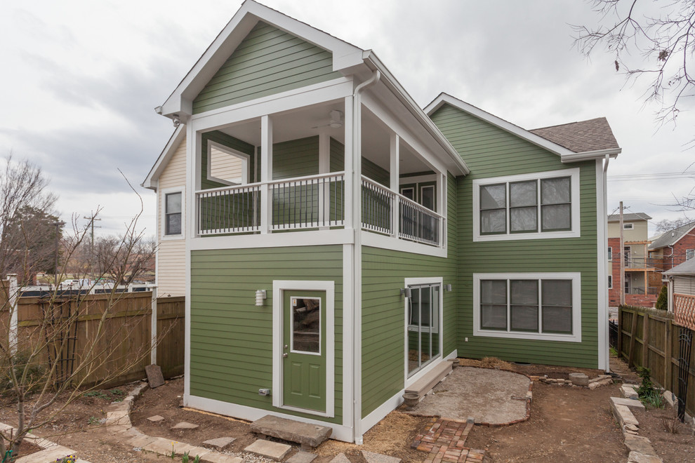 A Room With a View Transitional House Exterior Nashville by