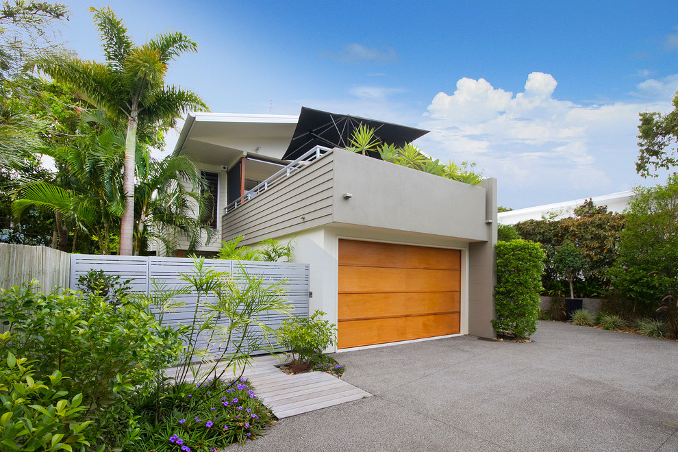 A Townhouse Renovation Sunshine Beach Contemporary Exterior