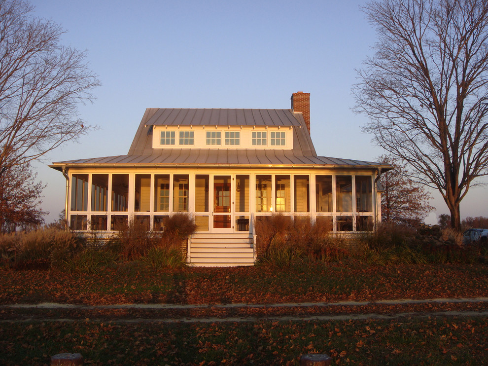 Addition and Renovation Solomon Island, MD Farmhouse
