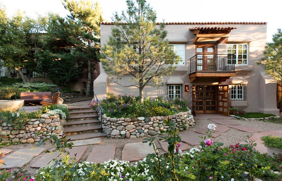 Adobe Homes in Santa Fe New Mexico Southwestern Exterior Other