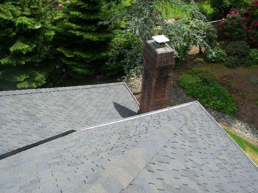 After Photo: CertainTeed Presidential Shadow Gray Composition Shingles