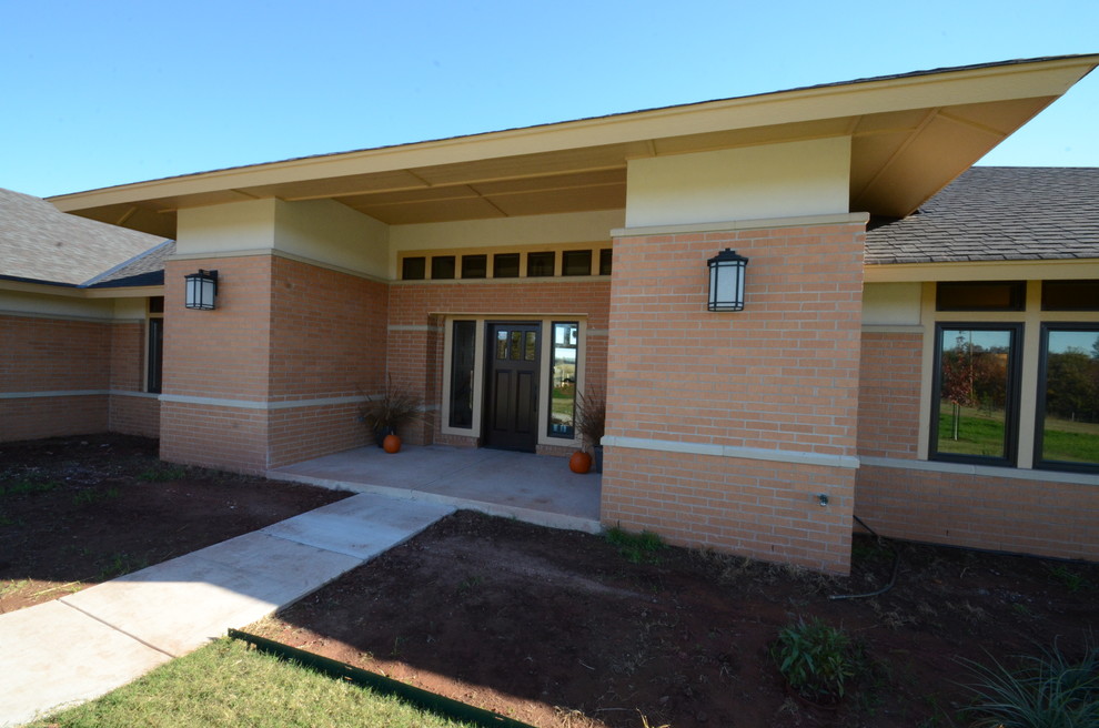 Agra House Contemporary Exterior Oklahoma City by User Houzz