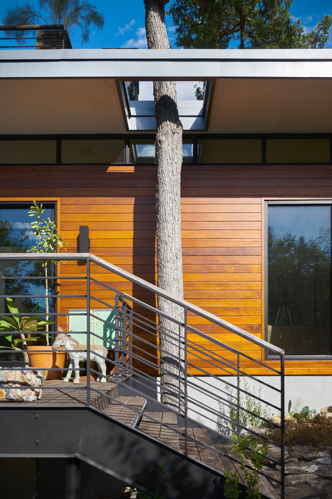 Стильный дизайн: двухэтажный частный загородный дом в современном стиле - последний тренд