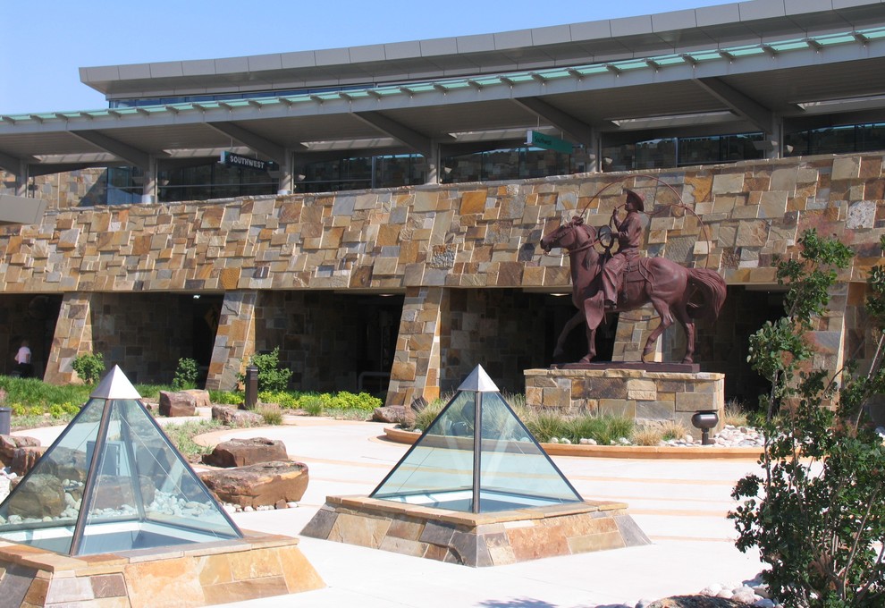 Airport Stone Contemporary Exterior Oklahoma City by Richburg Stone Supply Houzz