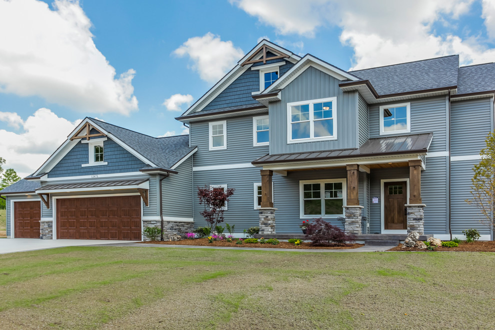 Alden Ridge, Lowell MI Parade Home Craftsman Exterior Grand