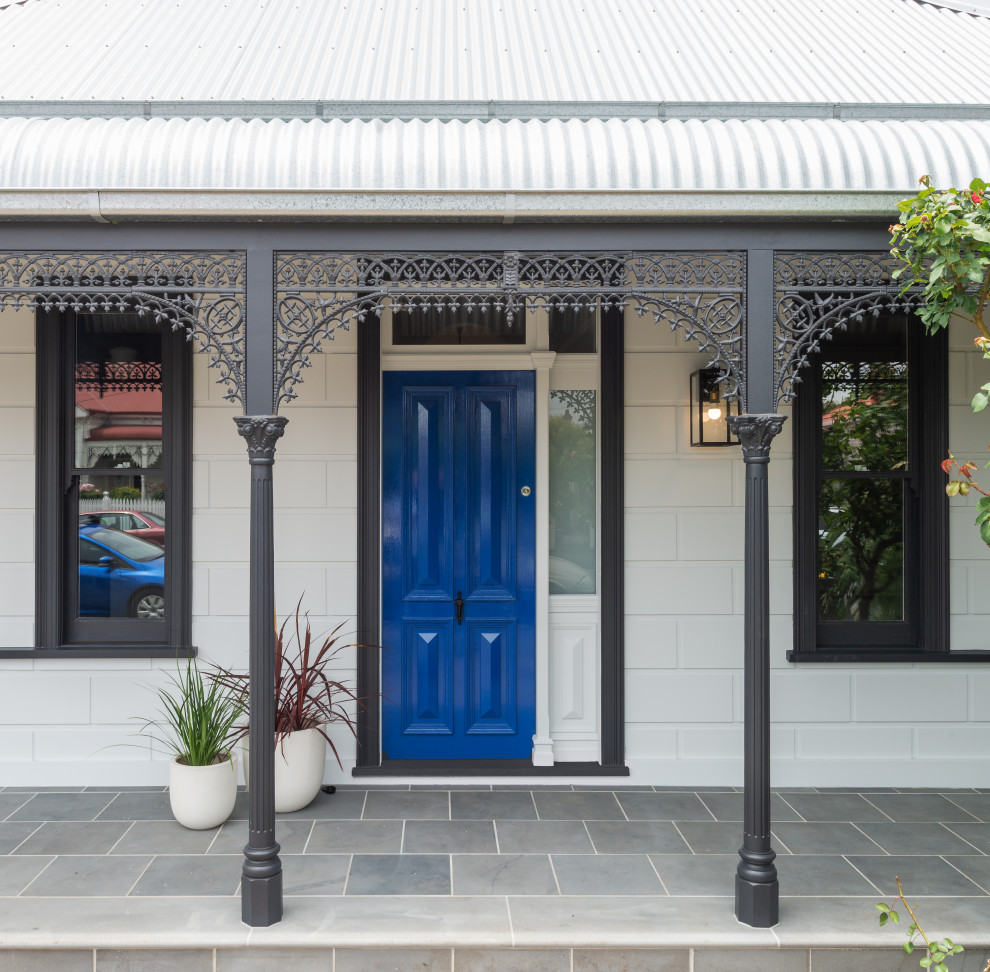 Photo of a scandi house exterior in Melbourne.
