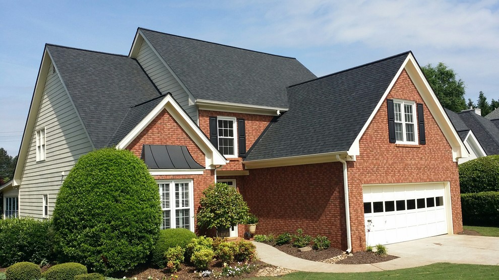 Alpharetta, GA Certainteed Landmark Charcoal Shingles Traditional