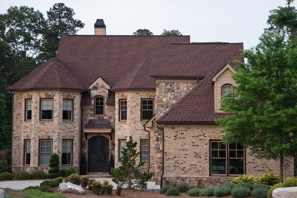 Alpharetta House Lighting Project 4 Traditional Exterior Atlanta