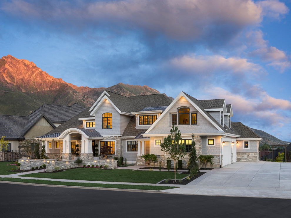 Classic house exterior in Salt Lake City.