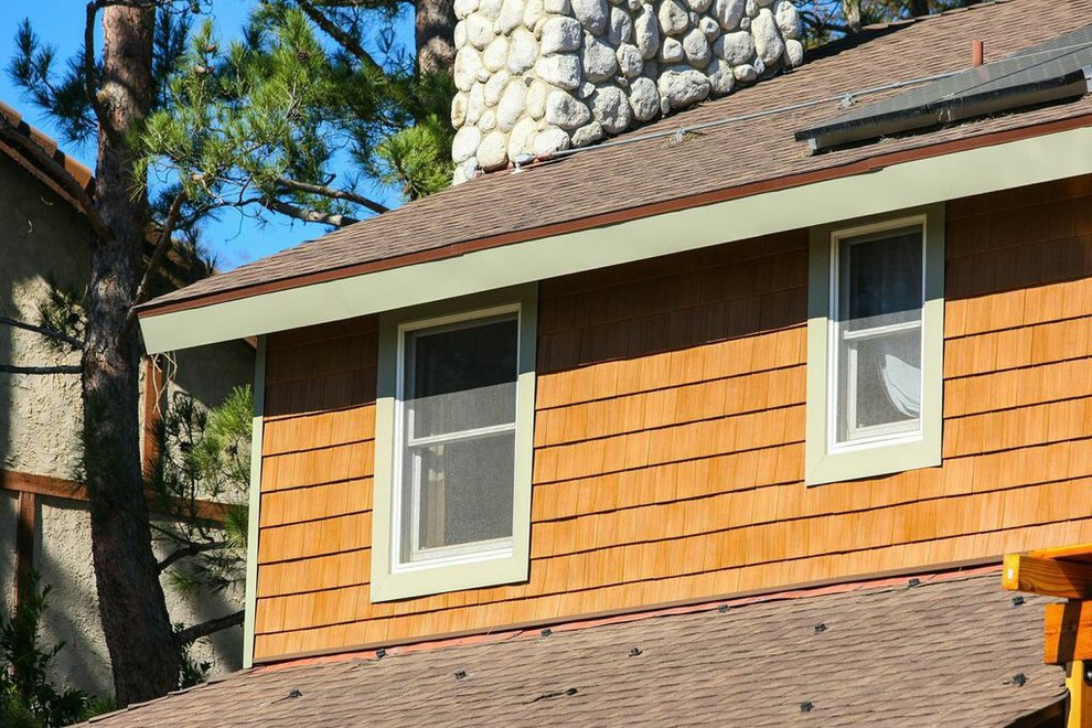 Vinyl Cedar Shake Shingles Traditional Exterior Los Angeles by