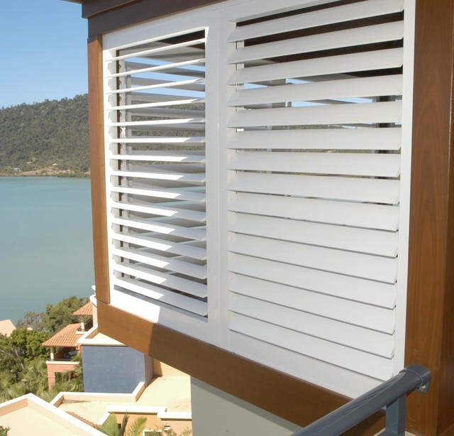 Aluminium Shutters for Security - Modern - Exterior - Melbourne - by ...