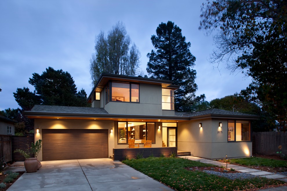 Inspiration for a contemporary exterior home remodel in San Francisco