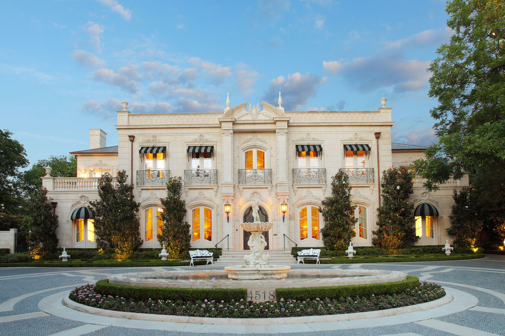 American Beaux Arts Neoclassical Estate Traditional Exterior