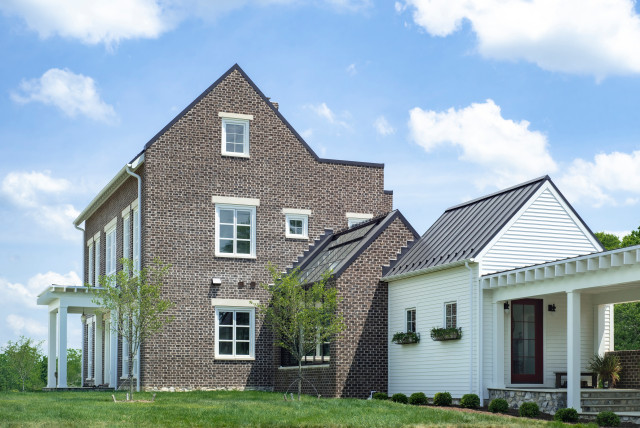 American British Country House - Traditional - House Exterior - DC ...
