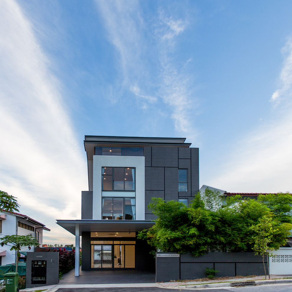 Andrew Ave Modern Exterior Singapore by Trace Design + Build