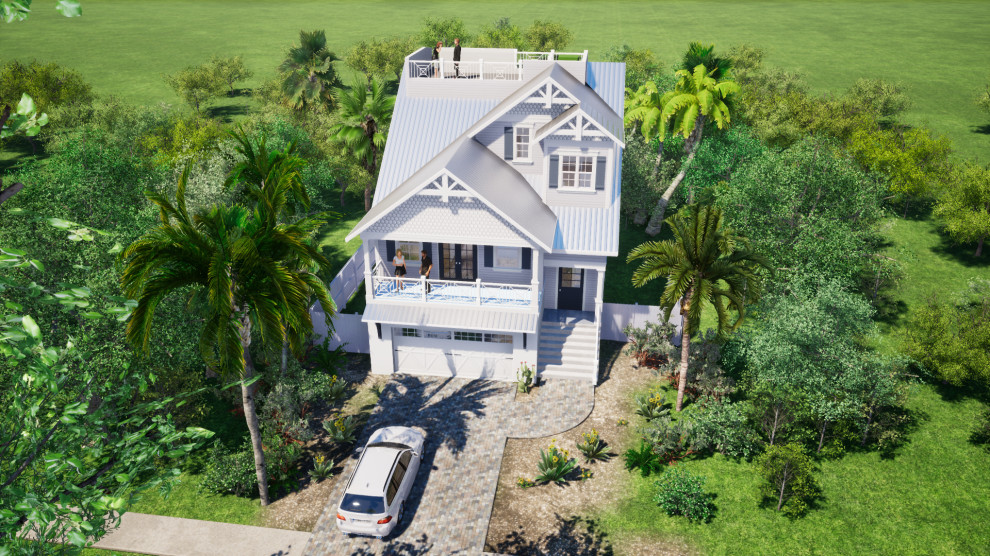 Anna Maria Island Coastal Coastal House Exterior Tampa by