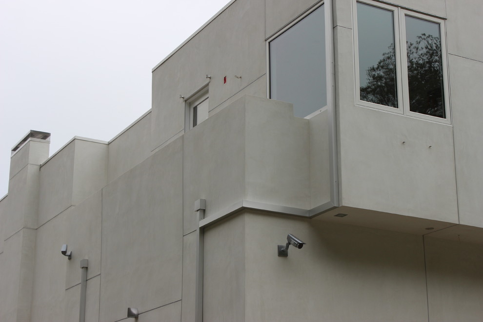 Anodized Aluminum Collector Boxes and Downspouts Hollywood Hills