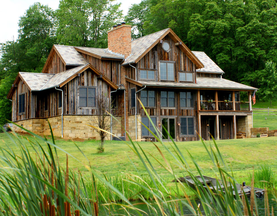 Antique Barn Siding Traditional Exterior Cleveland by Olde Wood