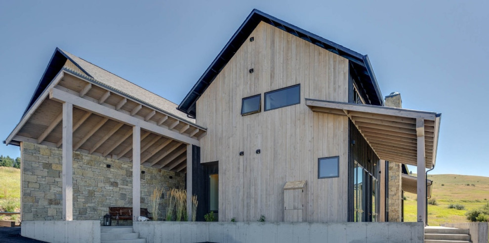 Landhaus Holzfassade Haus in Boise