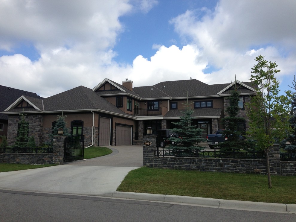 Architectural Laminates Traditional Exterior Calgary by J Cubed