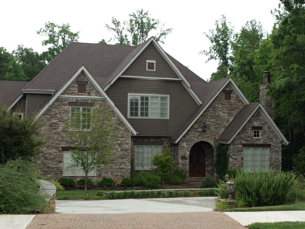 Architectural Stone Veneer Craftsman Exterior Charlotte by