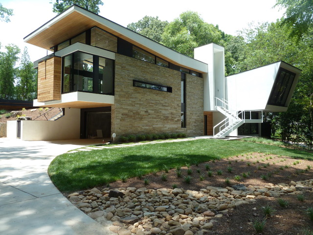 Argonne Residence Front Exterior - Moderno - Fachada - Atlanta - de