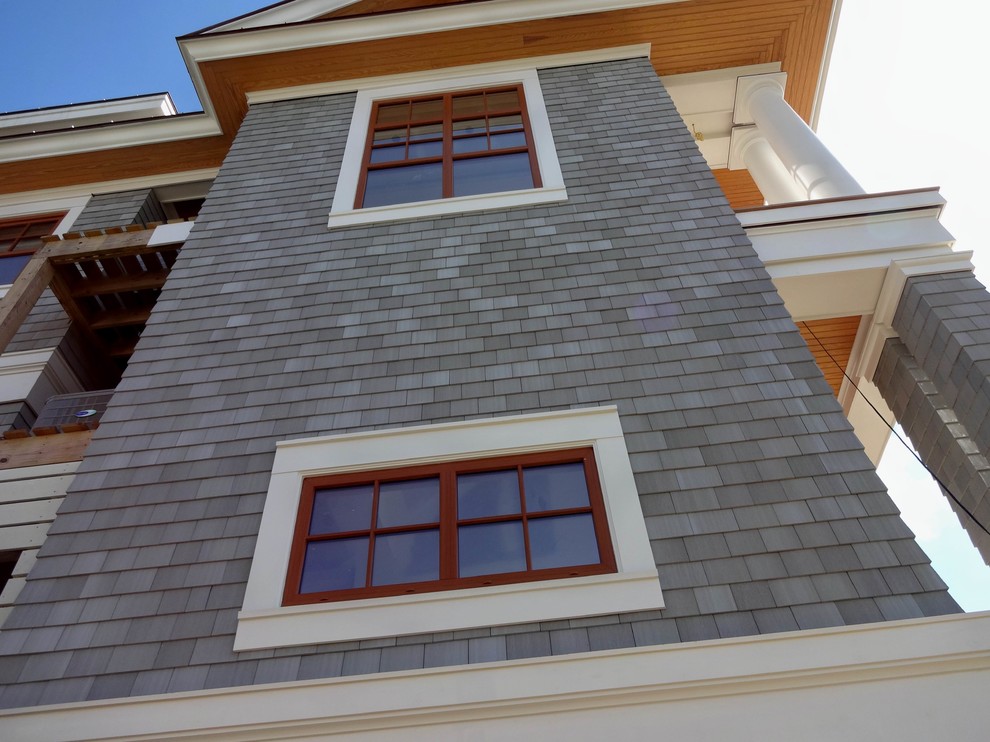 Argos Shingles Beach Style Exterior Charleston by Jain Building