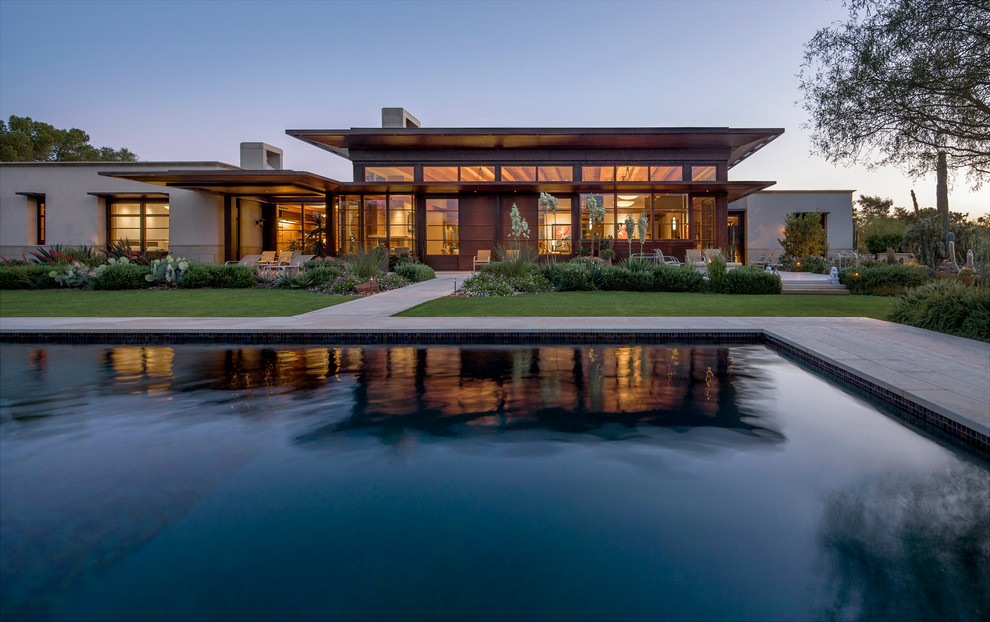 Arizona Residence Contemporary Exterior Phoenix by TEA2